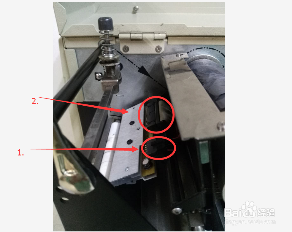 斑马打印机怎么拆打印头