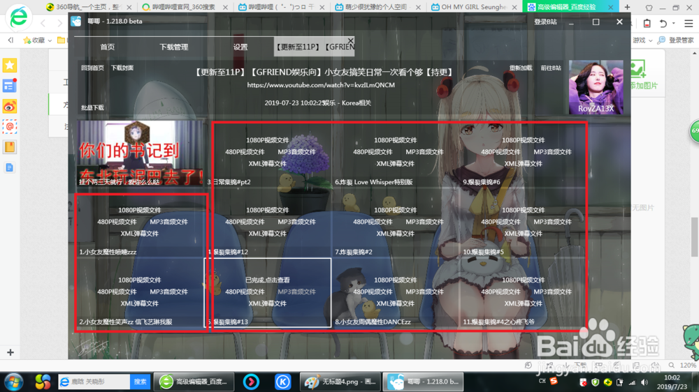 bilibili电脑版下载视频