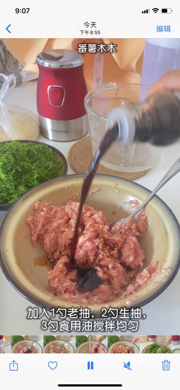 小茴香爆汁大肉饺子