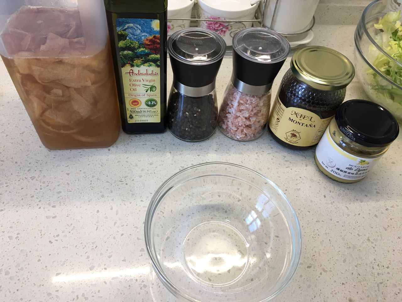 自制果醋沙拉的做法，别有一番滋味