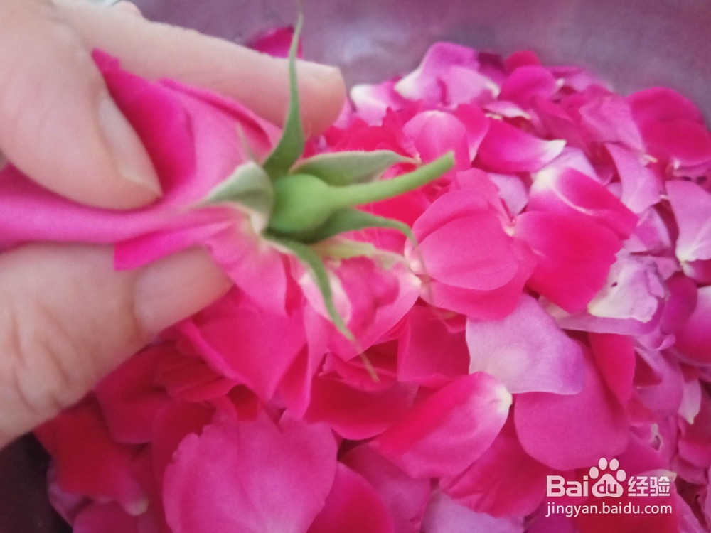 腌制玫瑰糖的方法