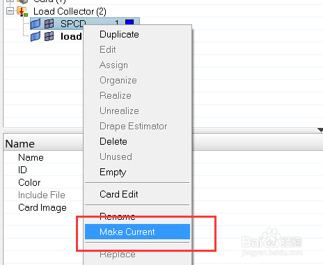 HyperMesh如何创建Nastran SPCD卡片