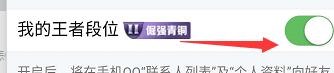手机qq怎么不让显示王者童谣段位