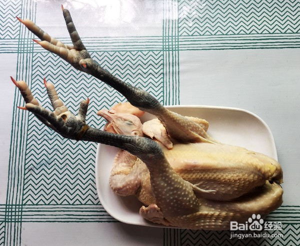 黄酒全鸡煲的制作方法