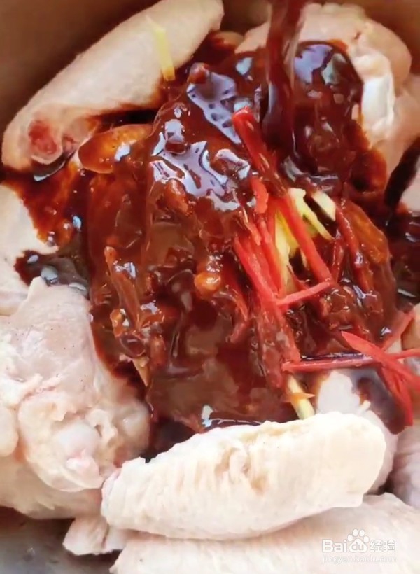腐乳蒸鸡的做法