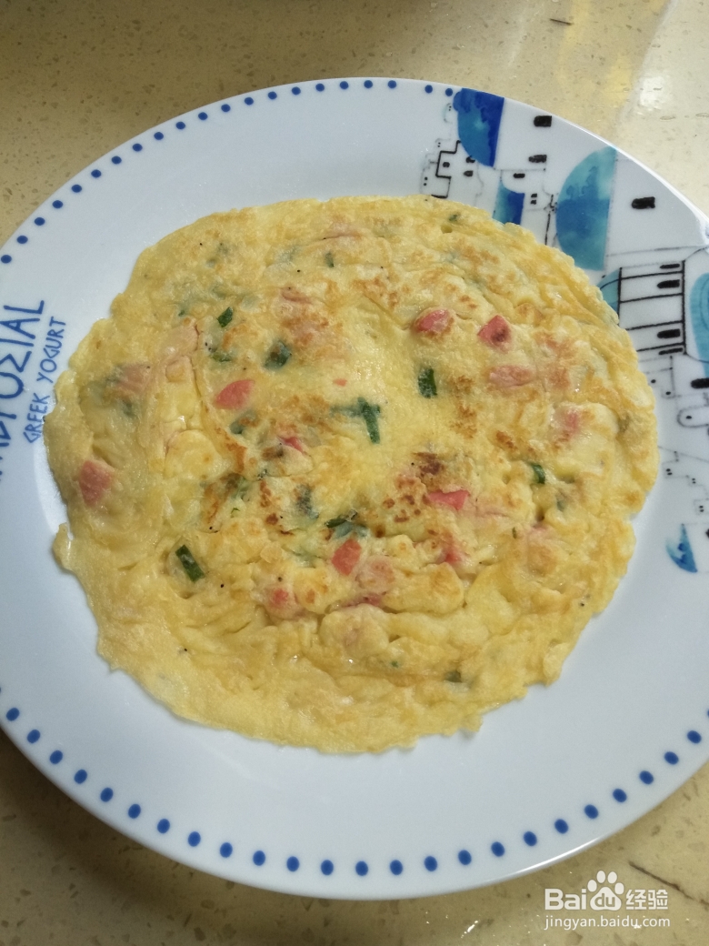 一学就会的虾皮鸡蛋饼