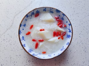 山药枸杞粥的做法