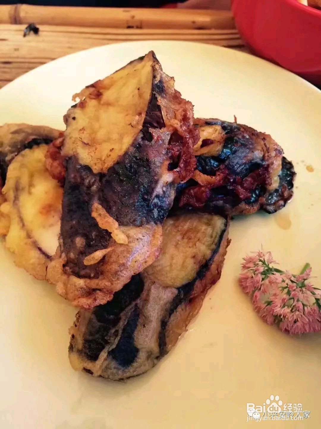 香酥软嫩•炸茄盒的做法