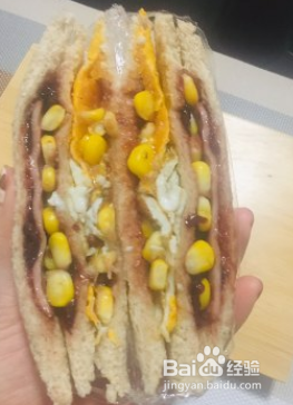 快手三明治的做法