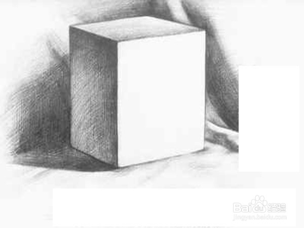 如何用铅笔画出一个简单的立体物体