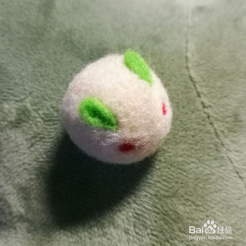 在家做的兔子挂件