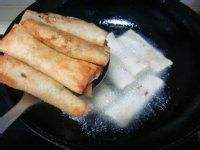 白菜香菇肉丝春卷的做法