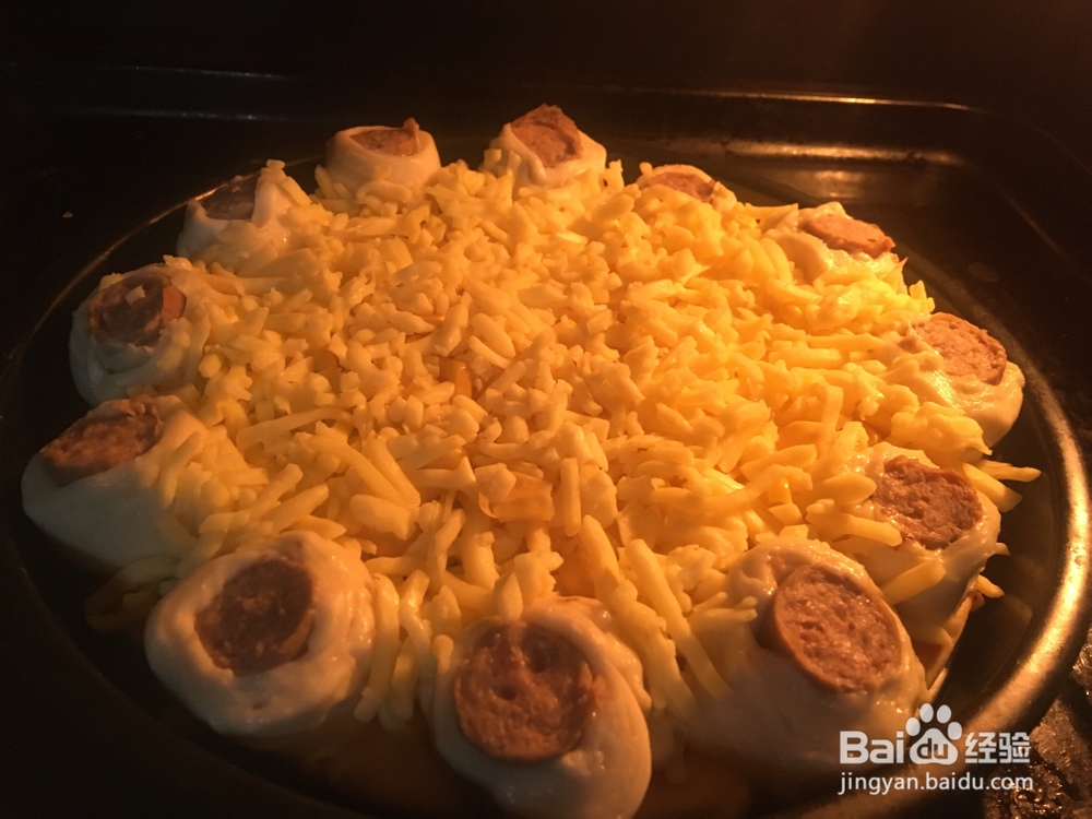 忍不住流口水的芝士火腿