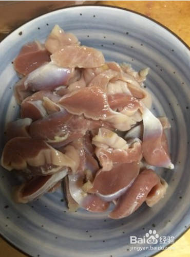 青椒炒鸡肝鸡胗