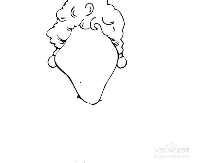 爱护牙齿的简笔画