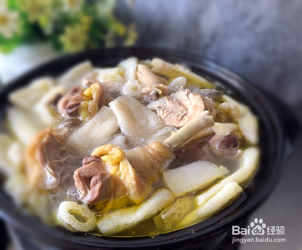 老厨师教你做竹荪鸡汤