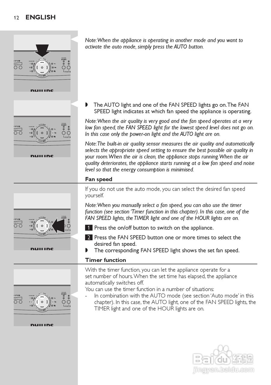 PHILIPS AC4004空气净化器使用说明书:[2]