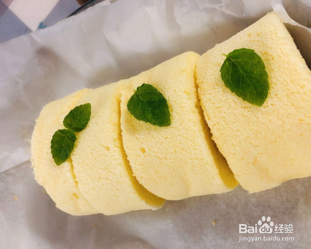 美味挡不住的奶油蛋糕卷