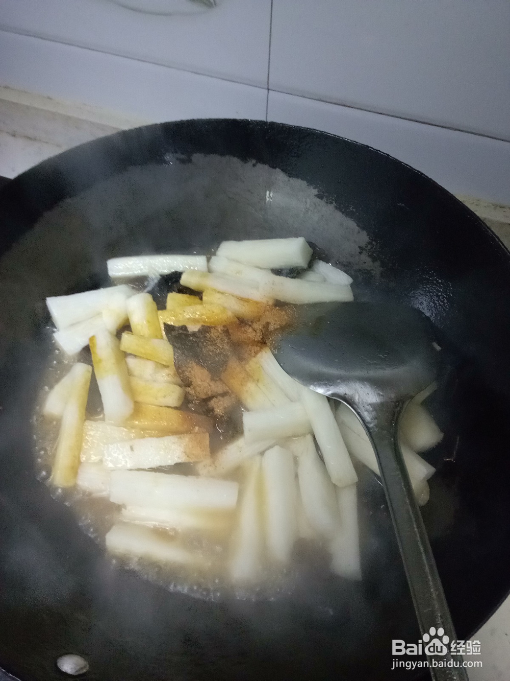 家常山药炒木耳