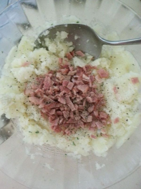 培根蘑菇土豆泥