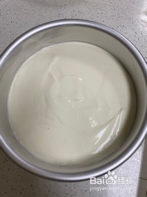 酸奶奶油慕斯（简单版）六寸