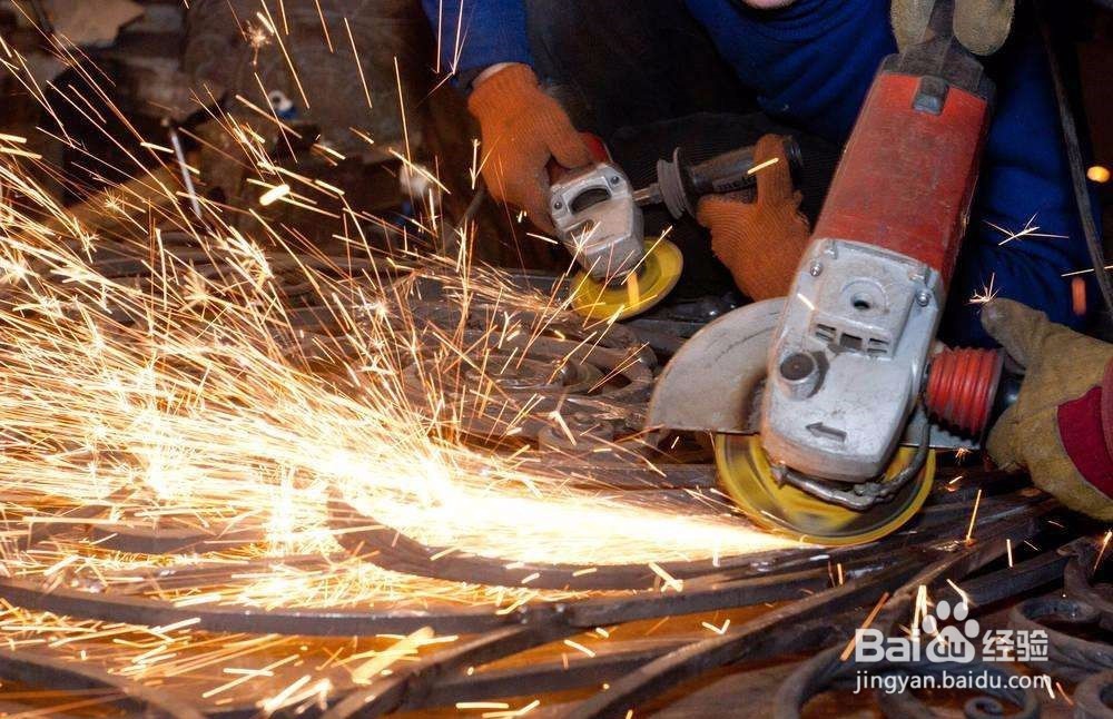 别墅花园铁艺大门定制