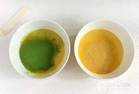 双色雪糕玛德琳的做法