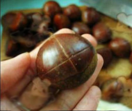 【微波炉】栗子的做法