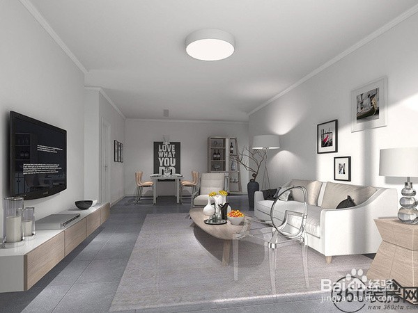 看装修效果图，2016年装修趋势-三室两厅实例