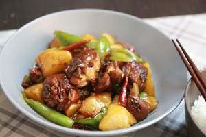 新疆大盘鸡的做法