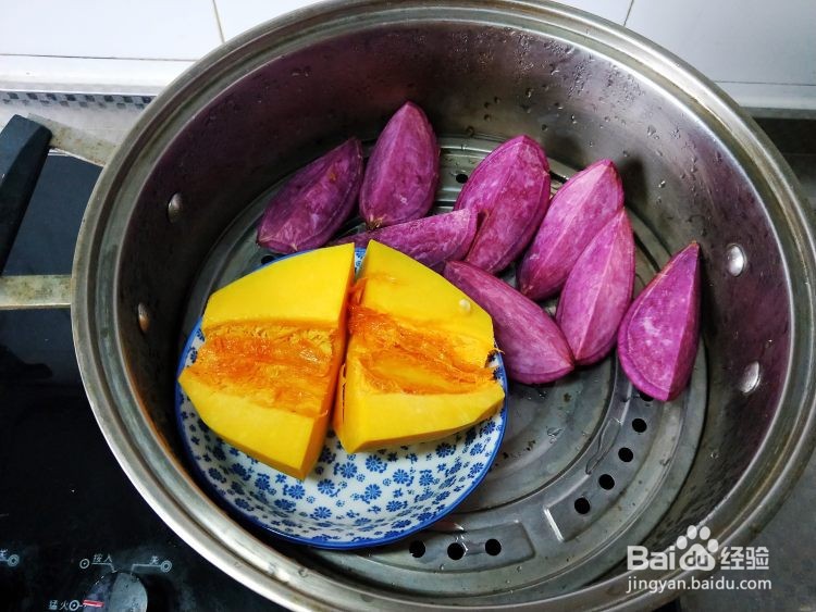 紫薯南瓜饼怎么做？