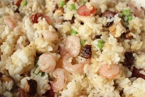 荷叶包饭的做法