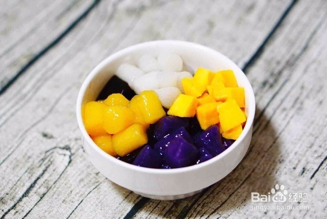 芋圆仙草冻的做法