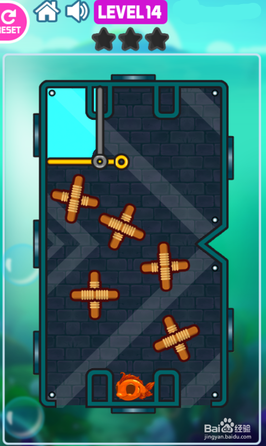 Small Carp Adventures的Level 14怎样通关?