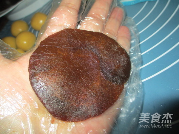 广式豆沙板栗月饼