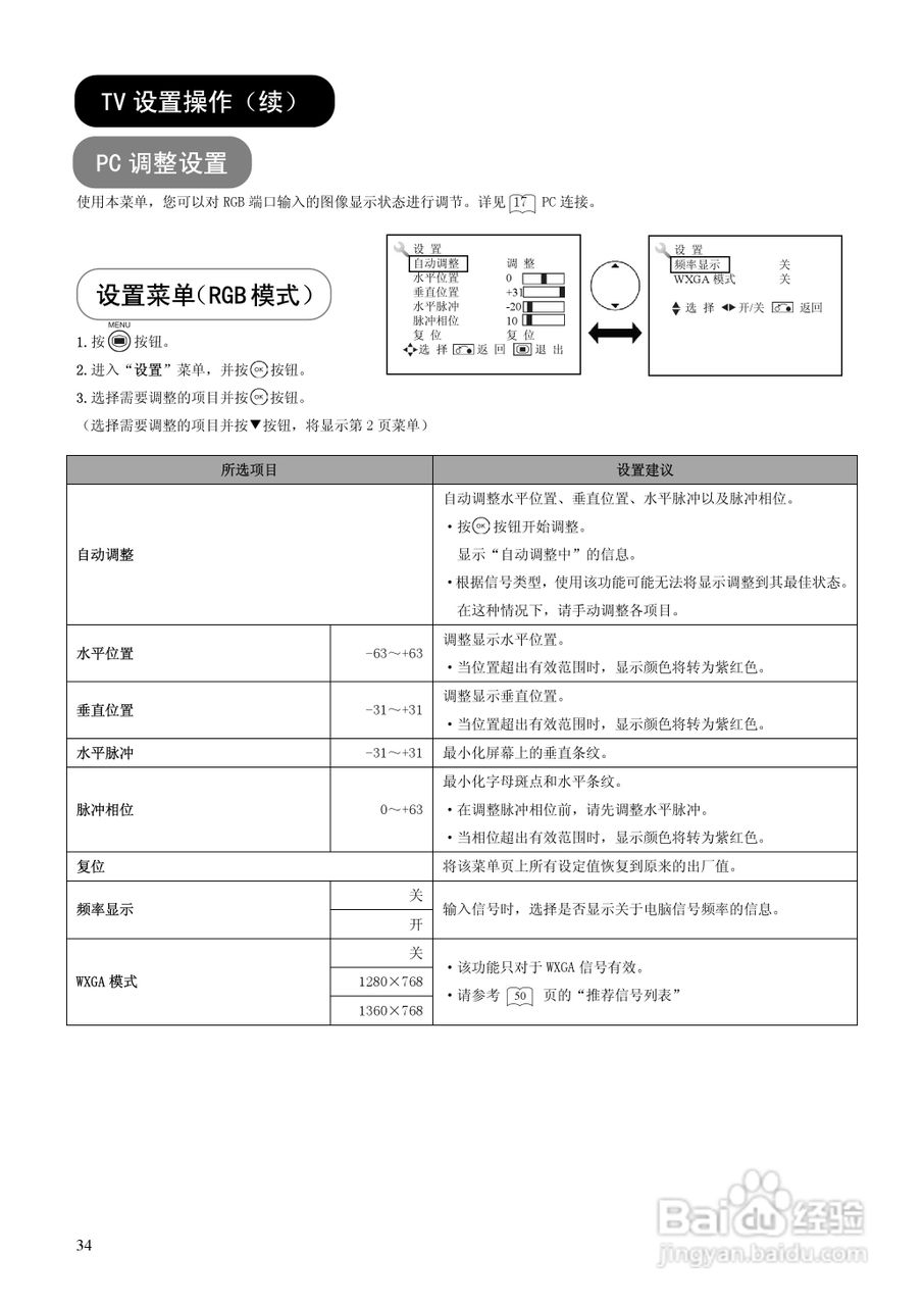 日立P50A102C彩电使用说明书:[4]