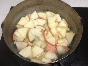 柠檬蜜地瓜苹果的做法