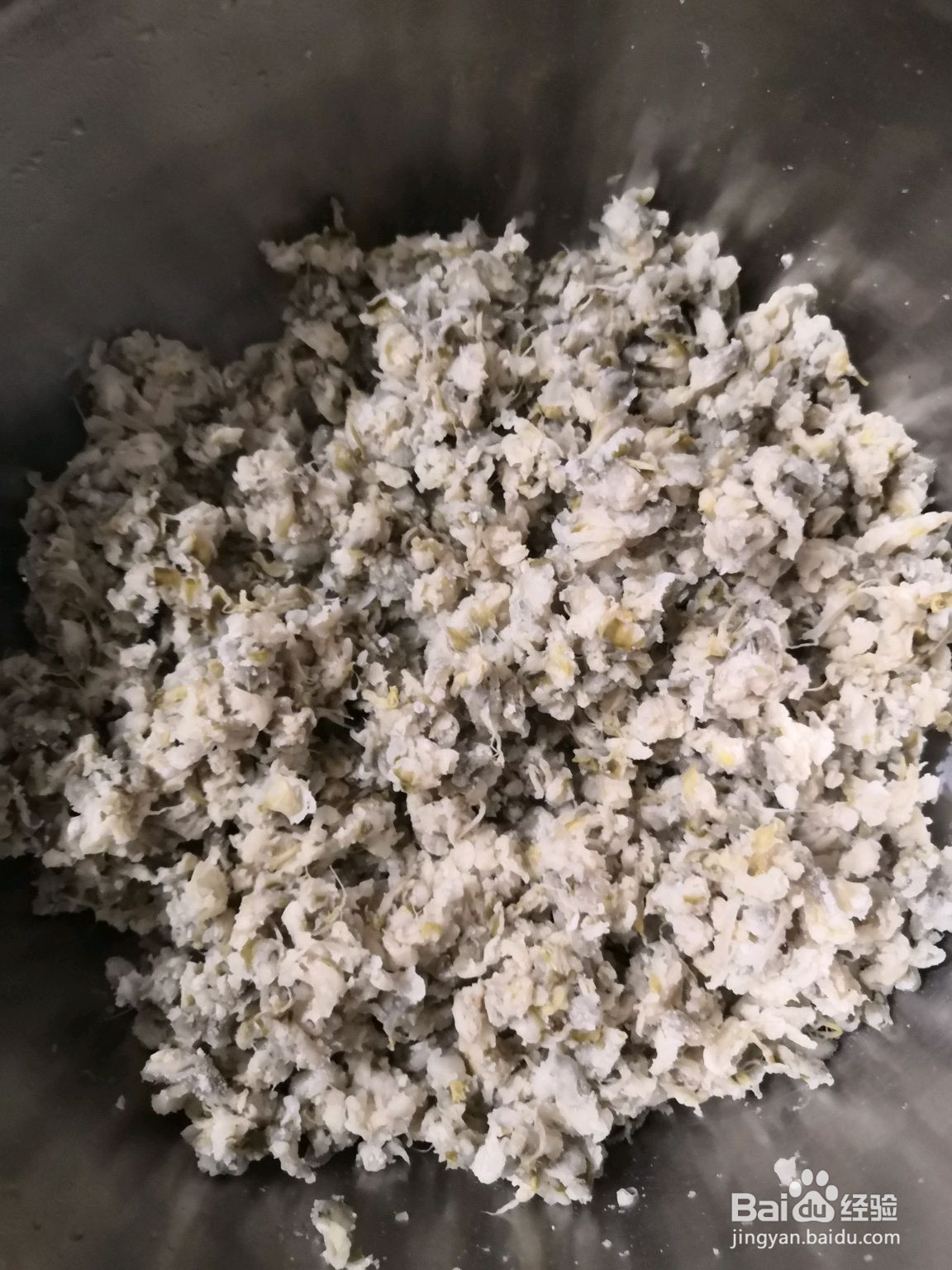 槐花麦饭的做法