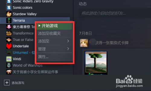 Steam泰拉瑞亚启动没反应 百度经验