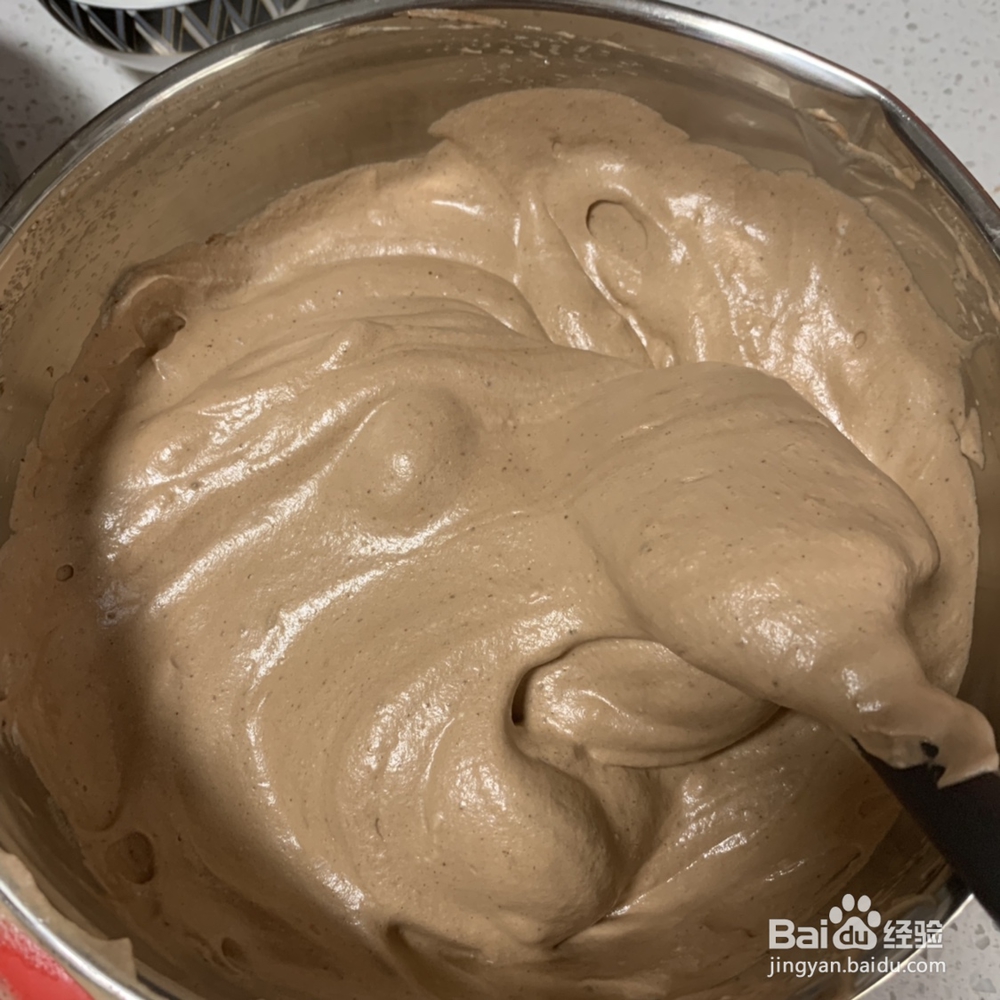 自己做巧克力戚风蛋糕