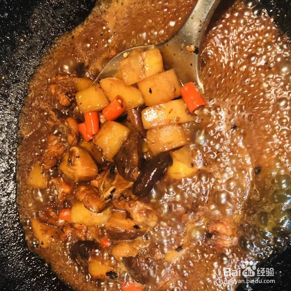 土豆黄焖鸡做法