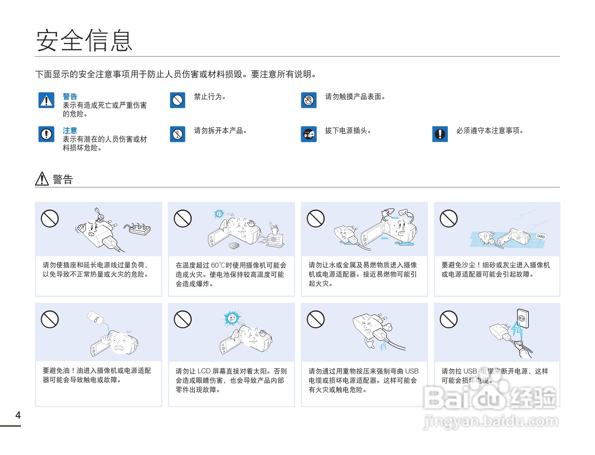 三星HMX-F80BP摄像机使用说明书:[1]