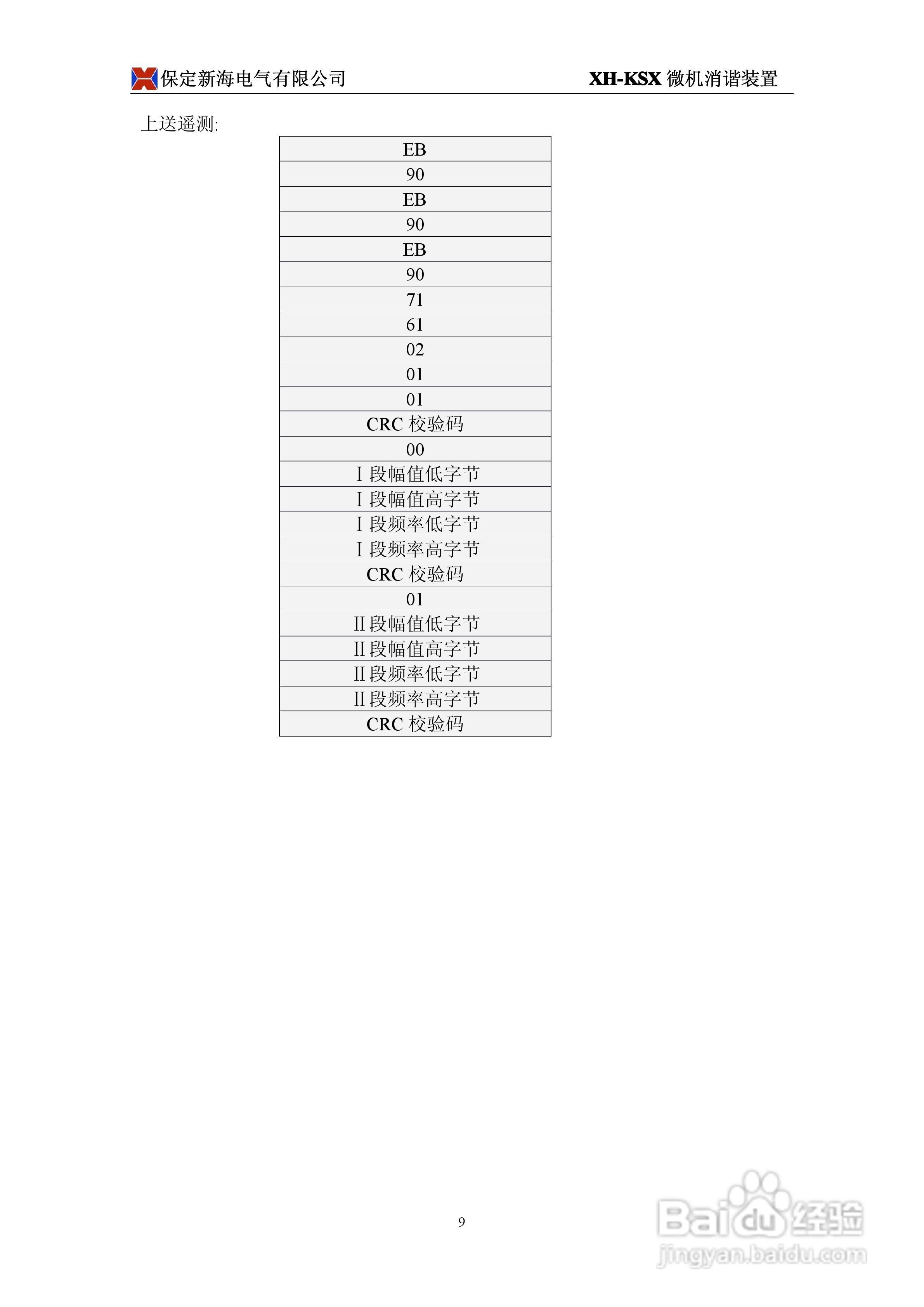 XH-KSX型微机消谐装置使用说明书