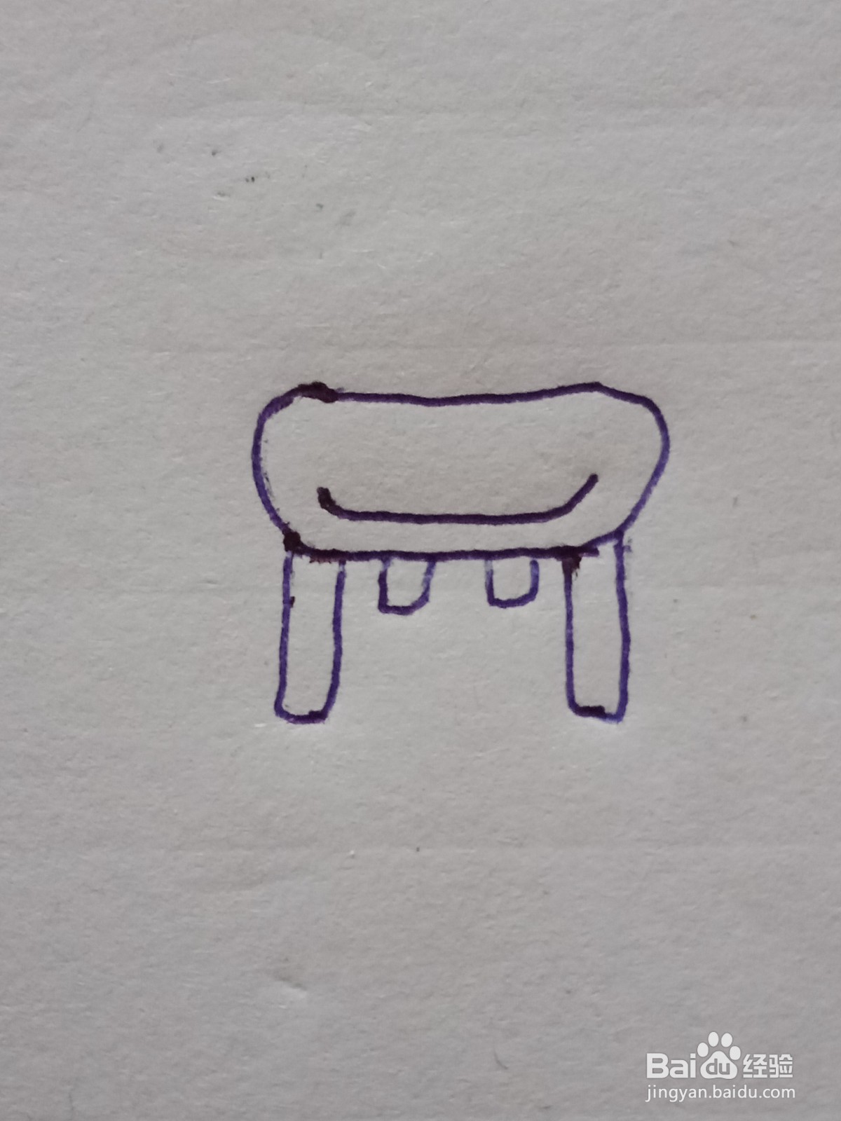 幼儿园简笔画桌子