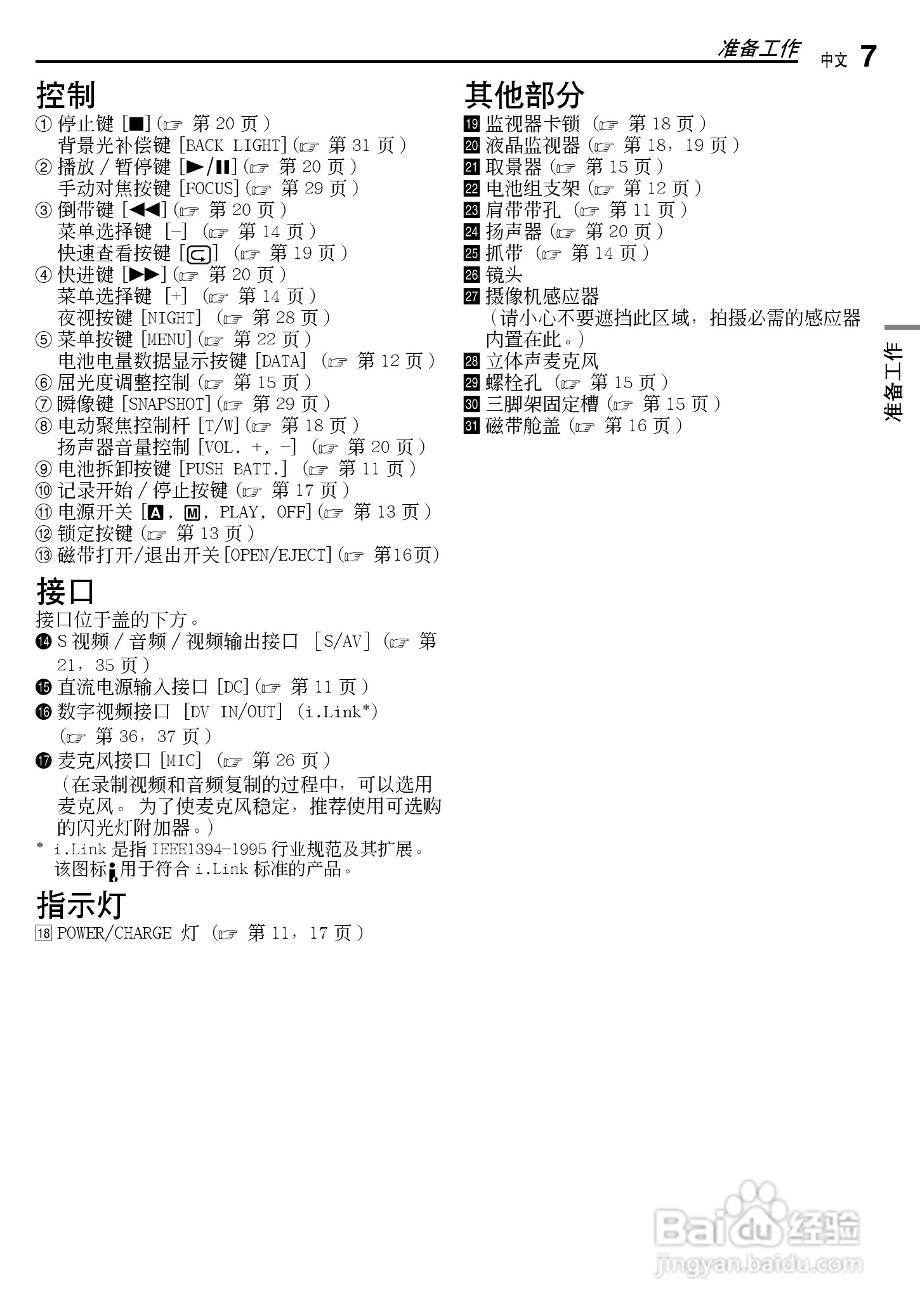 JVC GR-D250摄像机使用说明书:[1]