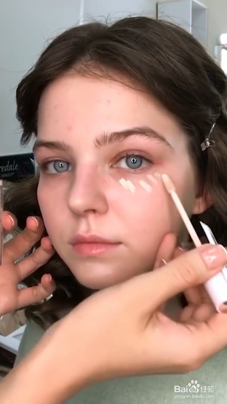 欧美混血妆容,精致的像一个洋娃娃