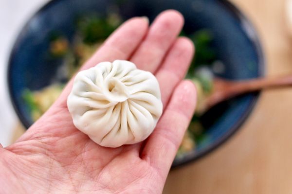 萝卜樱海鲜豆腐蒸饺