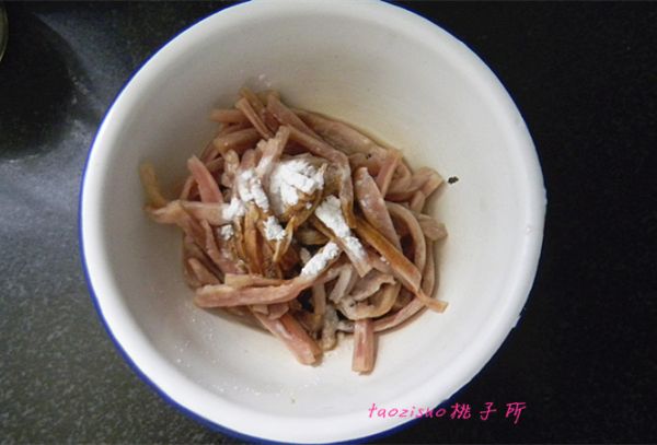 肉丝豆干炒芹菜