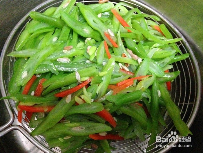 芝香四季豆怎么做