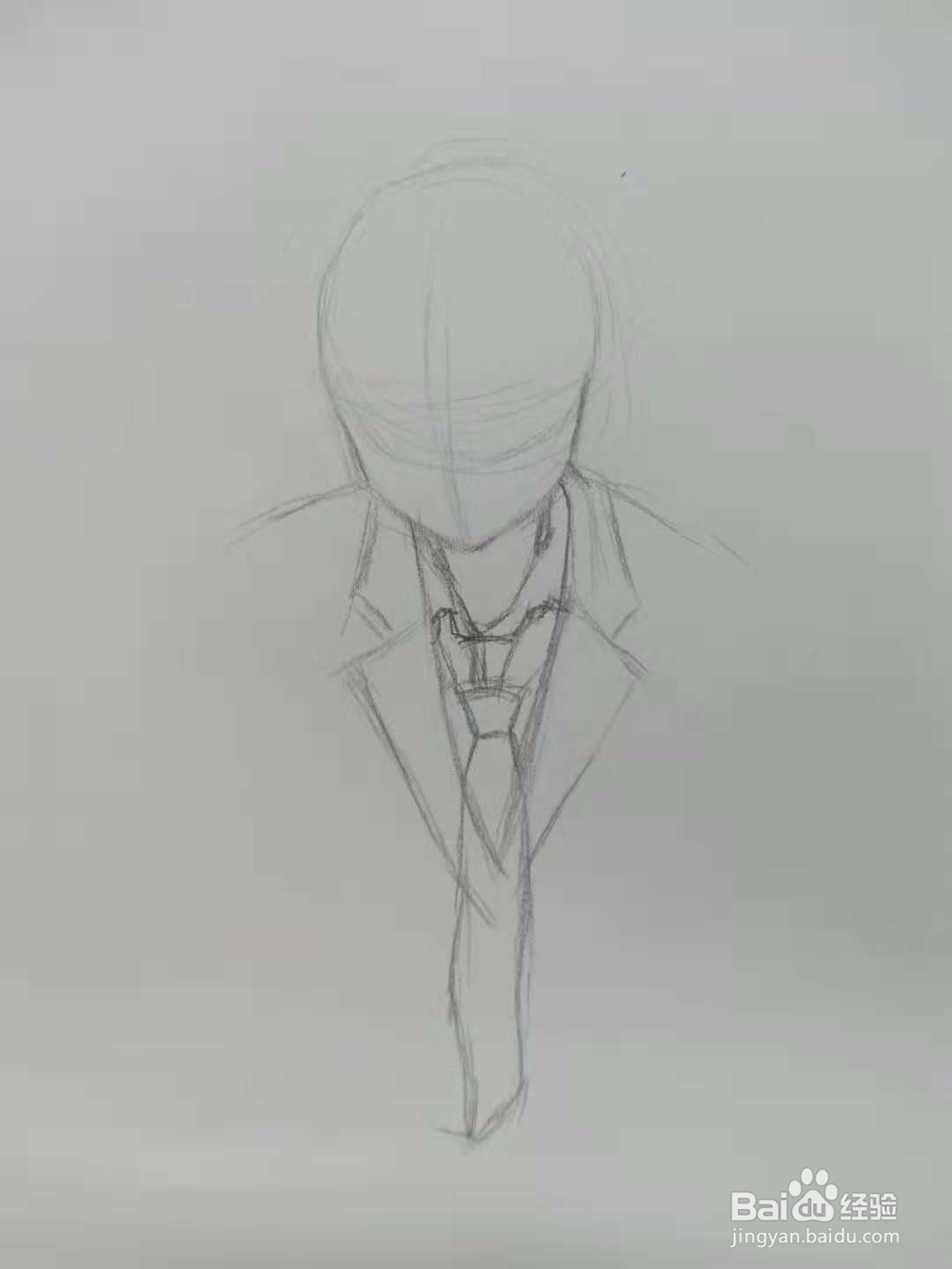 可爱漫画女学生线稿手绘教程